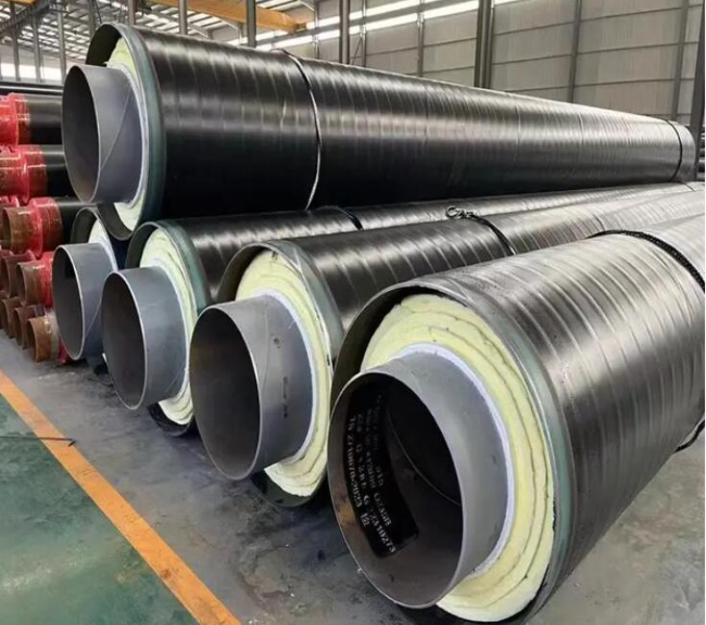 和田钢套钢蒸汽保温管